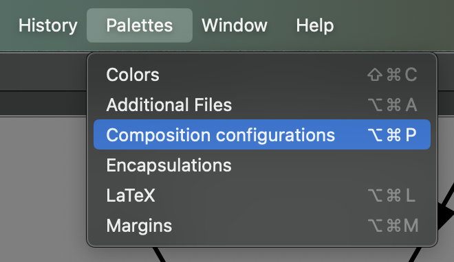 Step 6 to setup LaTeXiT for feynmp